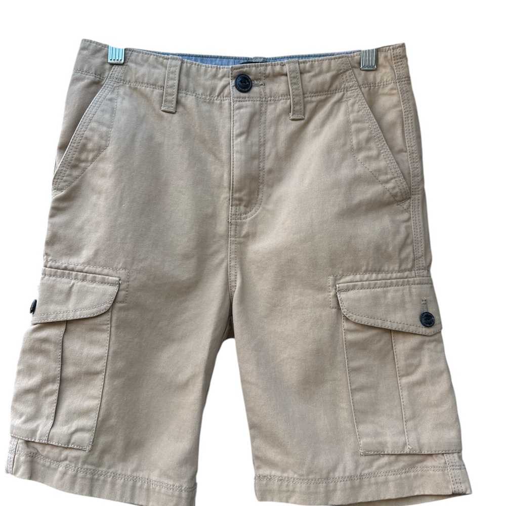 QUIKSILVER Crucial Battle Tan Cargo Shorts, Youth, Size 12 New w/o Tags